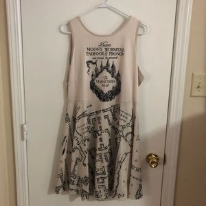 Harry Potter - Marauder’s Map Dress - XXL